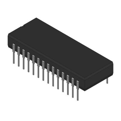 Antarmuka Paralel CY27C256A-120PC Memori IC Melalui Hole Mounting