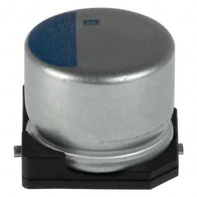 Kondensator polimer tinggi 12 mm APXA2R5ARA681MHC0G Frekuensi pengujian 100 MHz