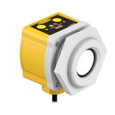 Sensor Ultrasonik Otomatisasi Industri 75kHz Bacaan Konsisten QT50ULB-CRFV W/30